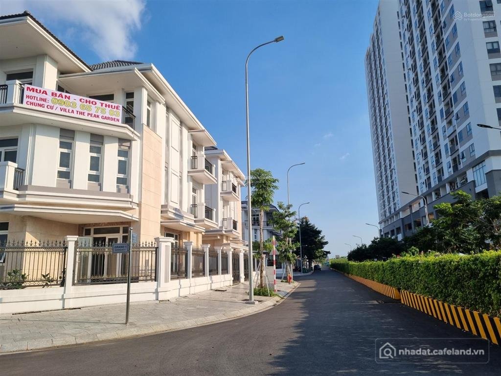 Bán nhà riêng: Bán biệt thự the peak garden nguyễn lương bằng q7 nội khu hỗ trợ 