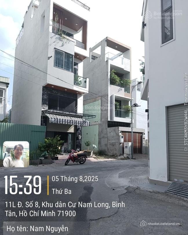 Bán đất thổ cư: Bán đất kdc nam long đường số 8 đi ngã lê tấn bê, an lạc, bình t