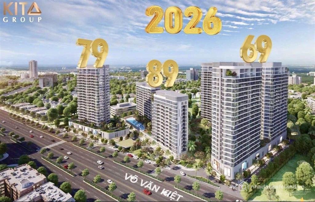 Bán căn hộ chung cư: Khu phức hợp căn hộ hạng sang bậc nhất tây sài gòn mặt tiền