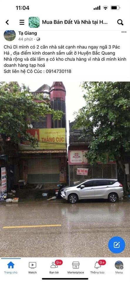 Bán nhà riêng: Bán nhà tại quốc lộ 279, ngã ba đi đường cao tốc hà nội hà giang