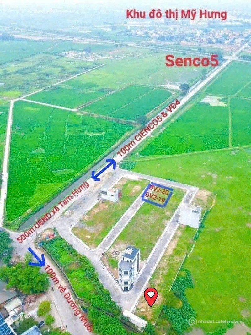 Bán đất thổ cư: Bán đất dịch vụ Song Khê, Tam Hưng, Sát Cienco5 và KĐT Mỹ Hưng