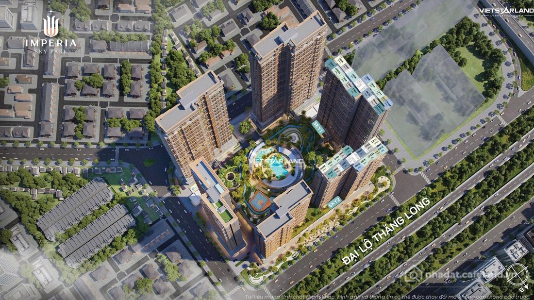 Bán căn hộ chung cư: Booking sớm - Nhận ưu đãi lớn IMPERIA SKY PARK - Cạnh VINHO
