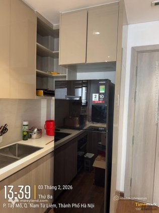 Cho thuê căn hộ chung cư: Cho thuê tòa B Masteri West Heights, 52m2, full đồ ở n