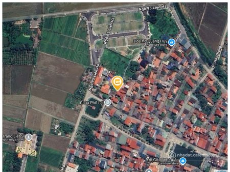 Bán đất thổ cư: Bán 63,3m2 đất Hà Phong Thư Lâm (Liên Hà cũ) giá chỉ 3,x tỷ lô g