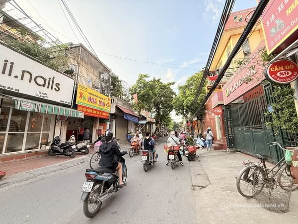 Bán đất thổ cư: Bán nhà Phố Lĩnh Nam, Nam Dư, 35m2 x mt 3,6m, GIá: 5,3 tỷ( ctl)