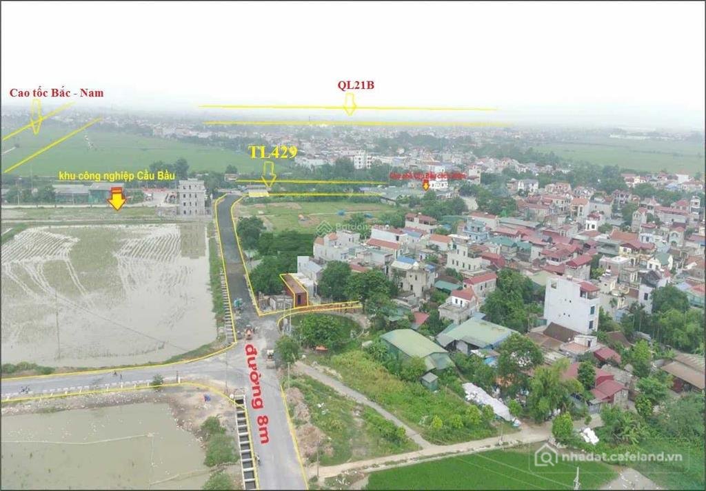 Bán kho, nhà xưởng: Chính chủ bán xuất ngoại giao đất khu công nghiệp 380m2 mt 1