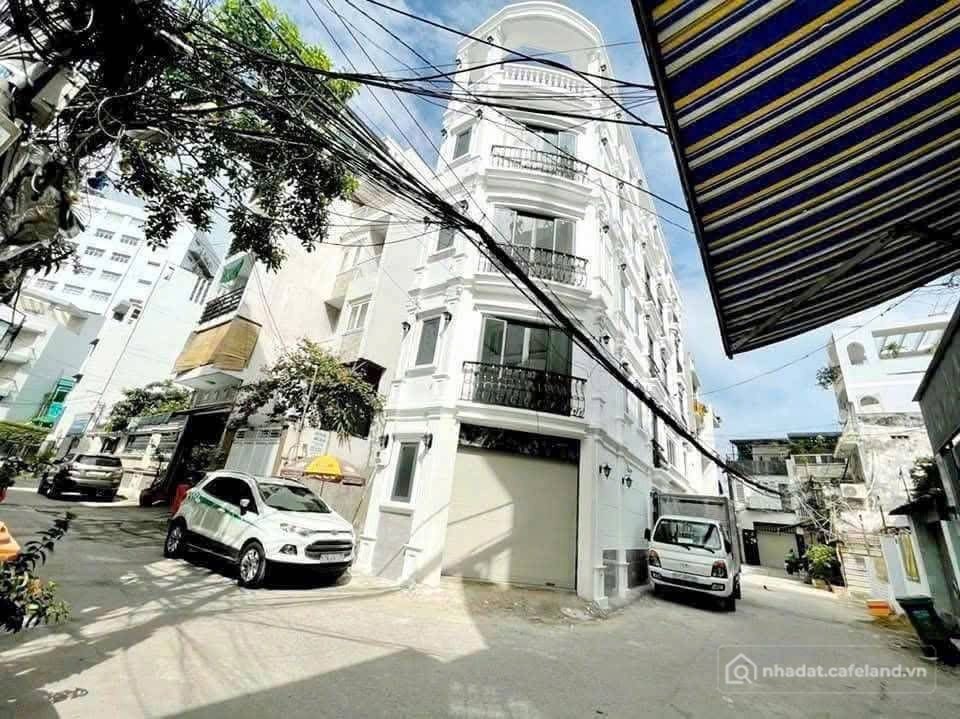 Bán nhà riêng: Nguyễn xí, 5 tầng hẽm xe hơi, hoàng công đủ, sổ hồng riêng