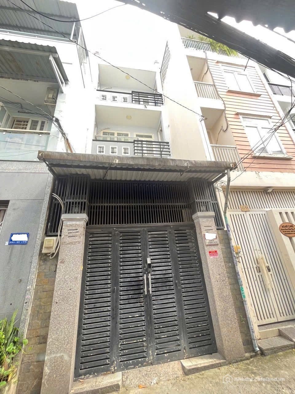 Bán nhà riêng: Hẻm 6m thông Hồ Đắc Di, 45m2, 4 tầng, sát Pandora Trường Chinh, C