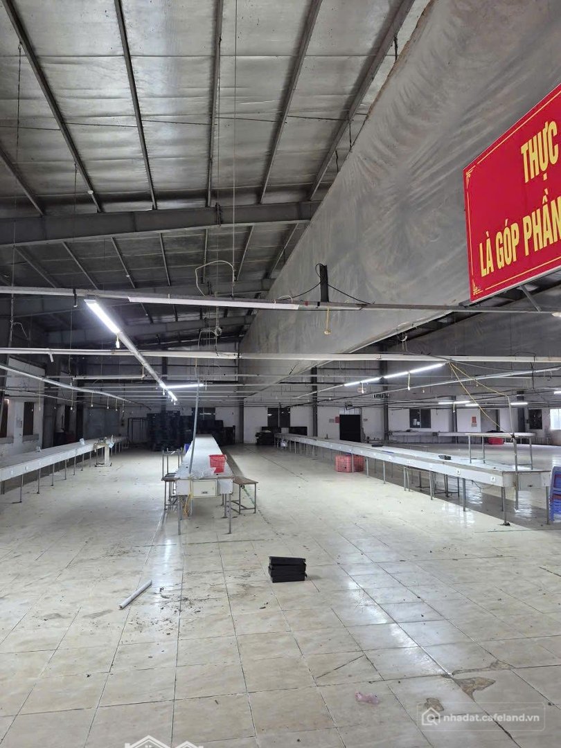Cho thuê nhà kho - Xưởng: Cho Thuê Nhà Xưởng 3000m2 Ninh Bình