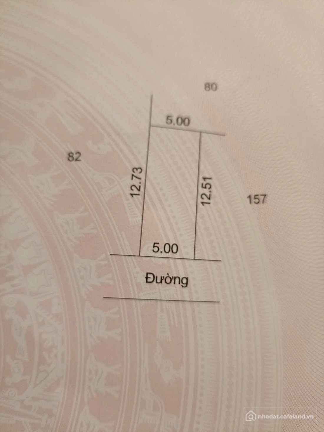 Bán đất thổ cư: 63m2 Thôn Đồng Mái - Phù Ủng - Ân Thi ( cũ ) Mặt 5x12,5m2