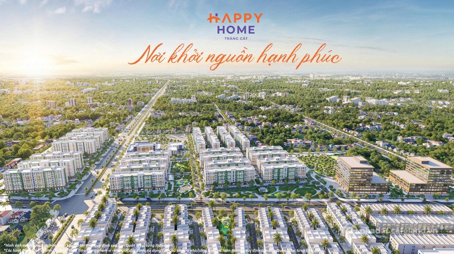 Bán căn hộ chung cư: HAPPY HOME TRÀNG CÁT KHU NHÀ Ở XÃ HỘI QUY MÔ LỚN CỦA VINHOM