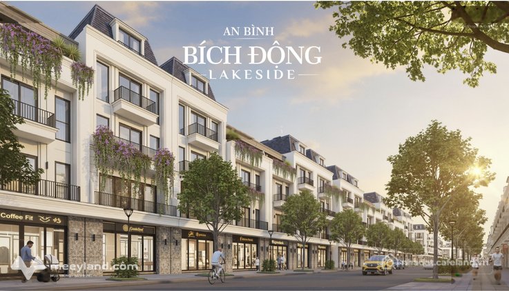 Bán nhà riêng: Bán liền kề Bích Động Lakeside, 102m2, mt 6m, trục đường 22m, giá
