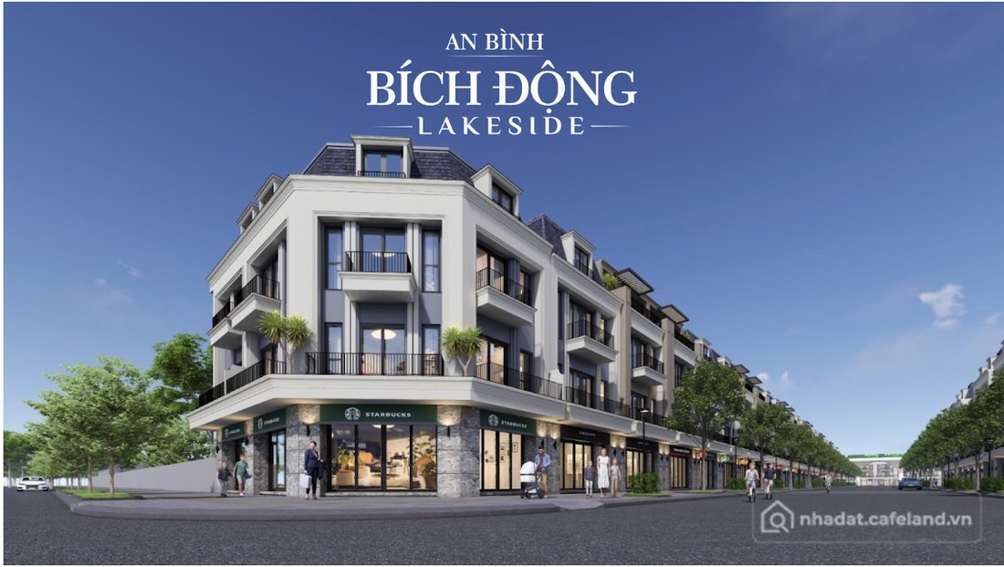 Bán đất thổ cư:  LÔ GÓC LIỀN KỀ VIEW CÔNG VIÊN BÍCH ĐỘNG LAKESIDE | 144M² | MT 