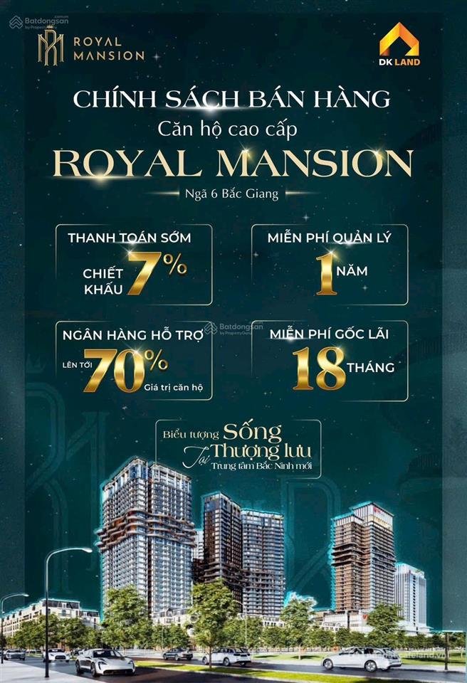 Bán căn hộ chung cư: Bán căn hộ chung cư royal mansion