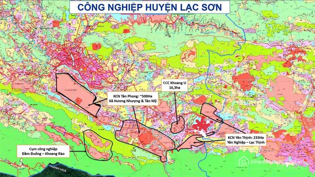 Bán đất thổ cư: Siêu hiếm 290 tr sở hữu lô đất đối diện cụm công nghiệp và khu c