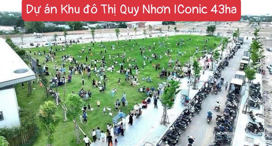 Bán đất thổ cư: Dự án đô thị Quy Nhơn IConic mặt tiền quộc lộ 19, diện tích 80m2