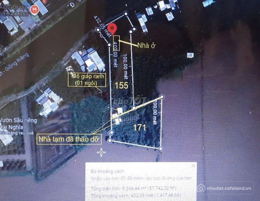 Bán đất thổ cư:  CHÍNH CHỦ BÁN 5.440m² ĐẤT VƯỜN VIEW KÊNH – GIỒNG RIỀNG, KIÊN G