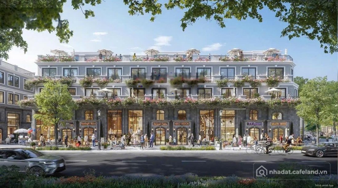 Bán nhà phố dự án: Bán shophouse đối diện quảng trường Eco Central Park