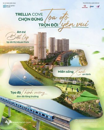 Bán căn hộ chung cư: Căn hộ cao cấp trong phân khu compound Trellia Cove, Mizuki