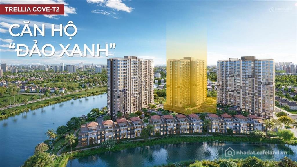 Bán căn hộ chung cư: Mở booking block t2 khu căn hộ trellia cove thuộc kđt mizuk