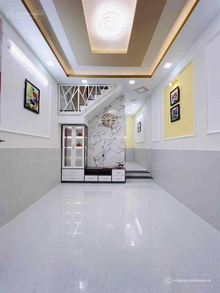 Bán nhà riêng: Bán nhà hoài thanh, quận 8 hẻm ô tô sát mặt tiền nhà mới đẹp 27m2