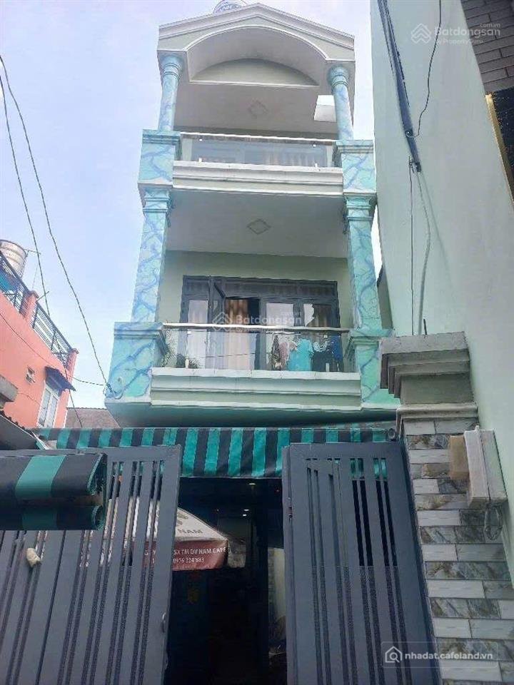 Bán nhà riêng: Bán nhà 3 tầng hoài thanh, q8 48m2, 4x12m, giá chỉ 6.5 tỷ, sổ riê