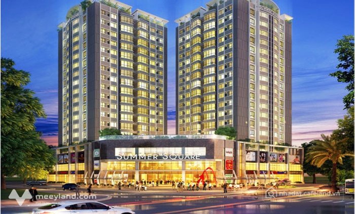 Cho thuê căn hộ chung cư: Cho thuê chung cư Summer Square : DT 78m2.3pn Giá 10.5