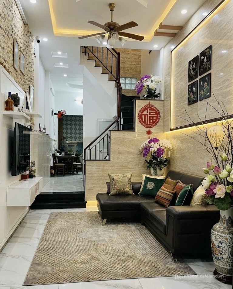 Bán nhà riêng: Bán Nhà gần CÔNG VIÊN PHÚ LÂM,3 TẦN (76m2)HẺM XE TẢI ,giá 7.7 TỶ 