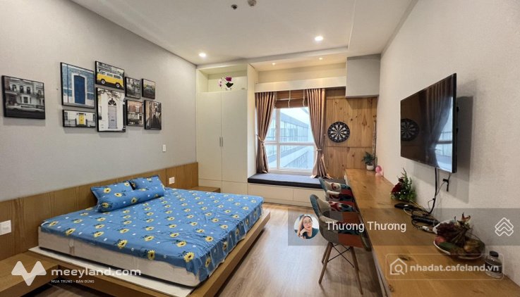 Cho thuê căn hộ chung cư: Studio Charmington La Pointe Full nội thất chỉ 12 triệ