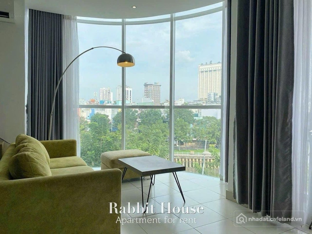 Cho thuê căn hộ chung cư: Căn Hộ Hoàng Sa View Sông 1pn, 1wc, 40m2, 12 Triệu Tại