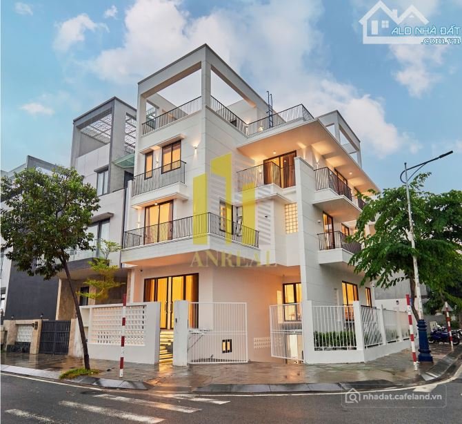Cho thuê nhà riêng: BIỆT THỰ CĂN GÓC ĐẸP HIỆN ĐẠI HẦM 3 LẦU – KHU ĐẢO KIM CƯƠNG