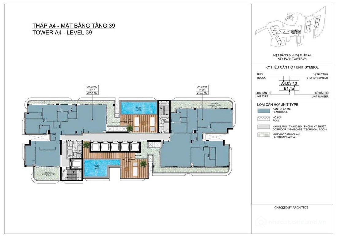 Bán căn hộ chung cư: BDS HVL [NC] BÁN Eaton Park Penthouse Q2