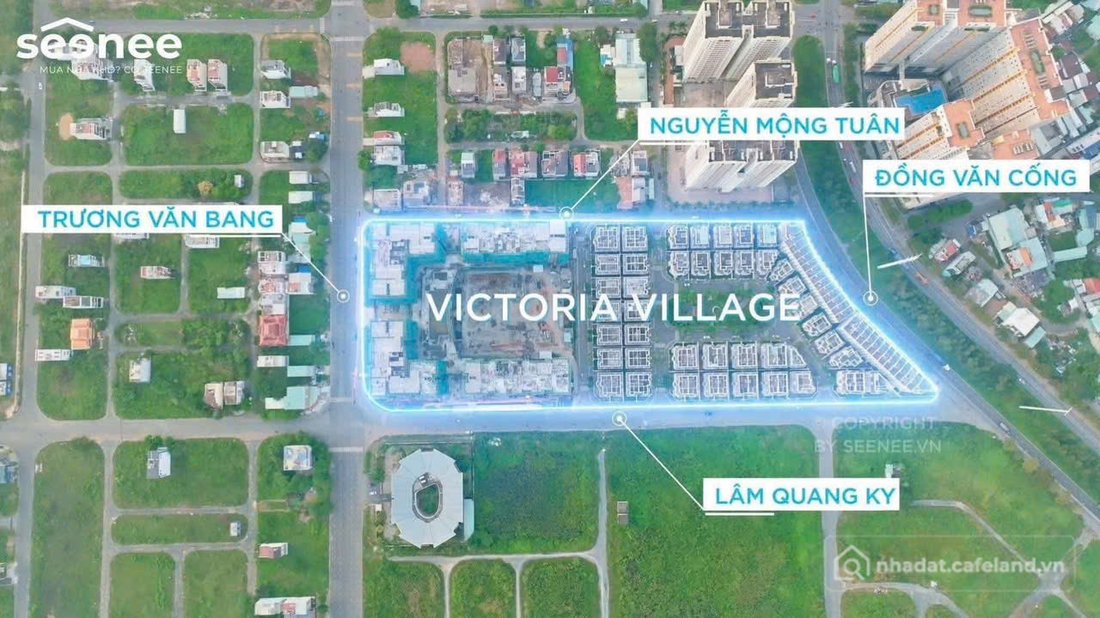 Bán nhà riêng: BDS  HVL Bán Biệt Thự Victoria Village góc 2 Mặt Tiền 10 Nguyễn 