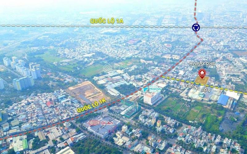 Bán căn hộ chung cư: Chuyển nhượng 2pn 2wc happy one sora chính chủ giá tốt