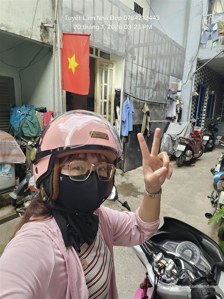Bán nhà riêng: Hẻm 1/ trường sa thông phan văn hân, p17, bình thạnh. dtcn 77m2, 