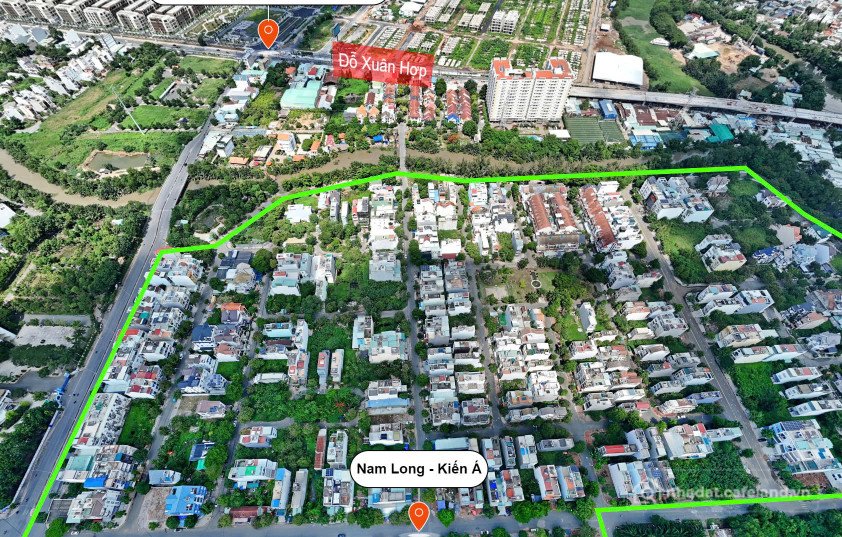 Bán đất thổ cư: Kiến Á Sát MT Liên Phường 5x22 113m2 Chỉ 11Tỷ Đường 14m CHDV, VP