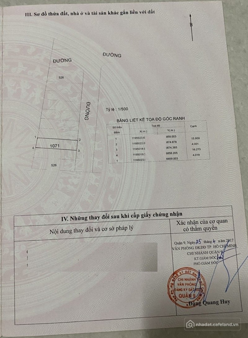 Bán đất thổ cư: Đất Nền 64m² – KDC Nam Khang Residence, Long Trường, Q9 – Giá 4.