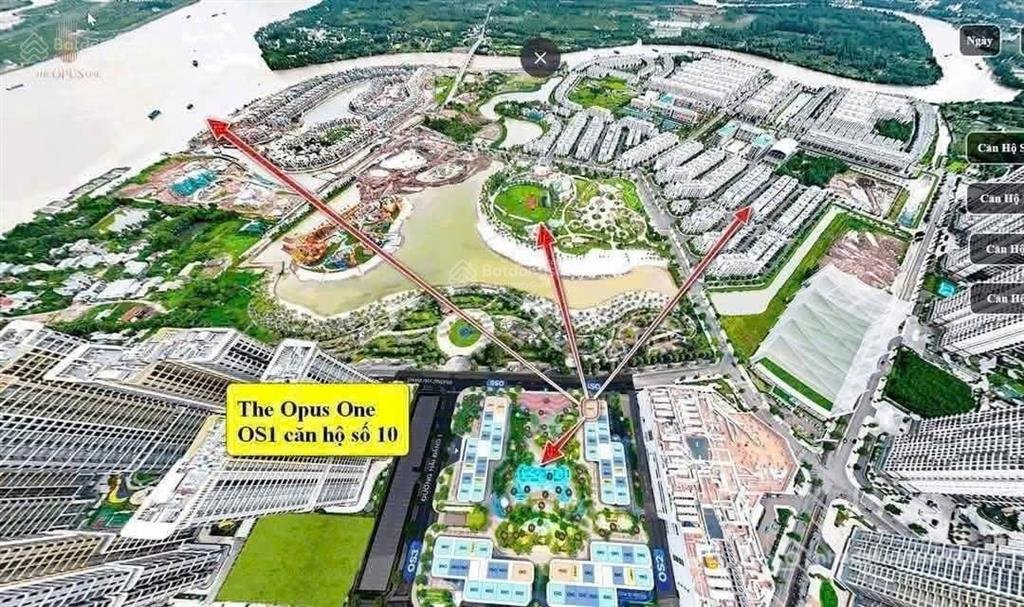 Bán căn hộ chung cư: Bán căn hộ 3pn2wc the opus one os1.2x.10 giá gốc 8,5 tỷ tha