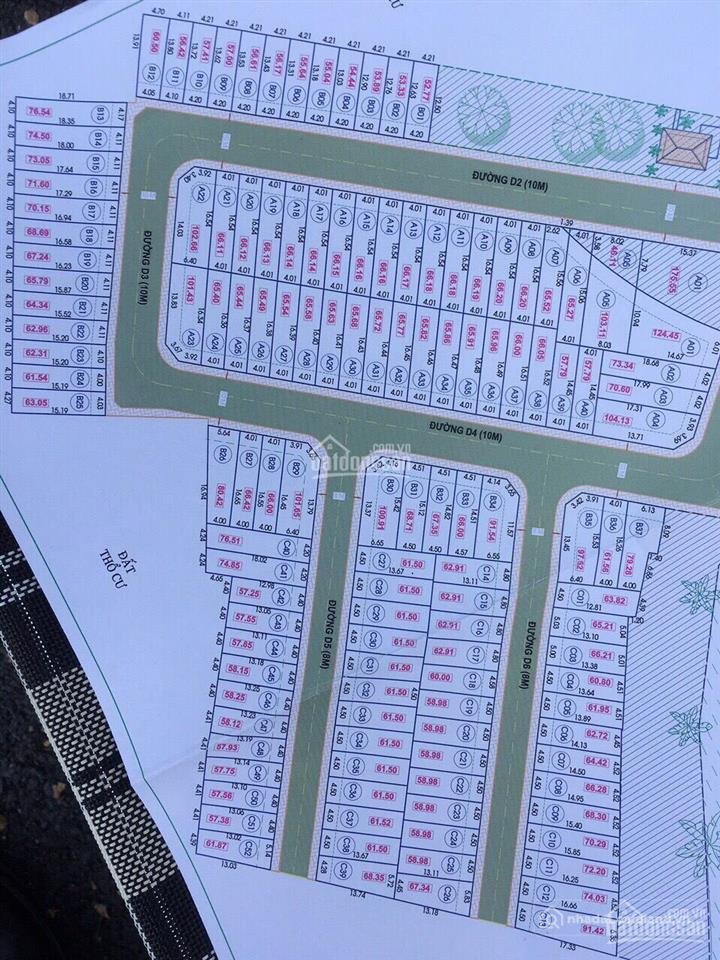 Bán đất thổ cư: Bán lô đất 65m2 ngay kdc diamond town bưng ông thoàn, quận 9, lô