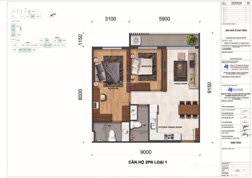 Bán căn hộ chung cư: Jamila 100m2 3pn 2wc, 6 tỷ5 view lanmark81 (không qua sale)