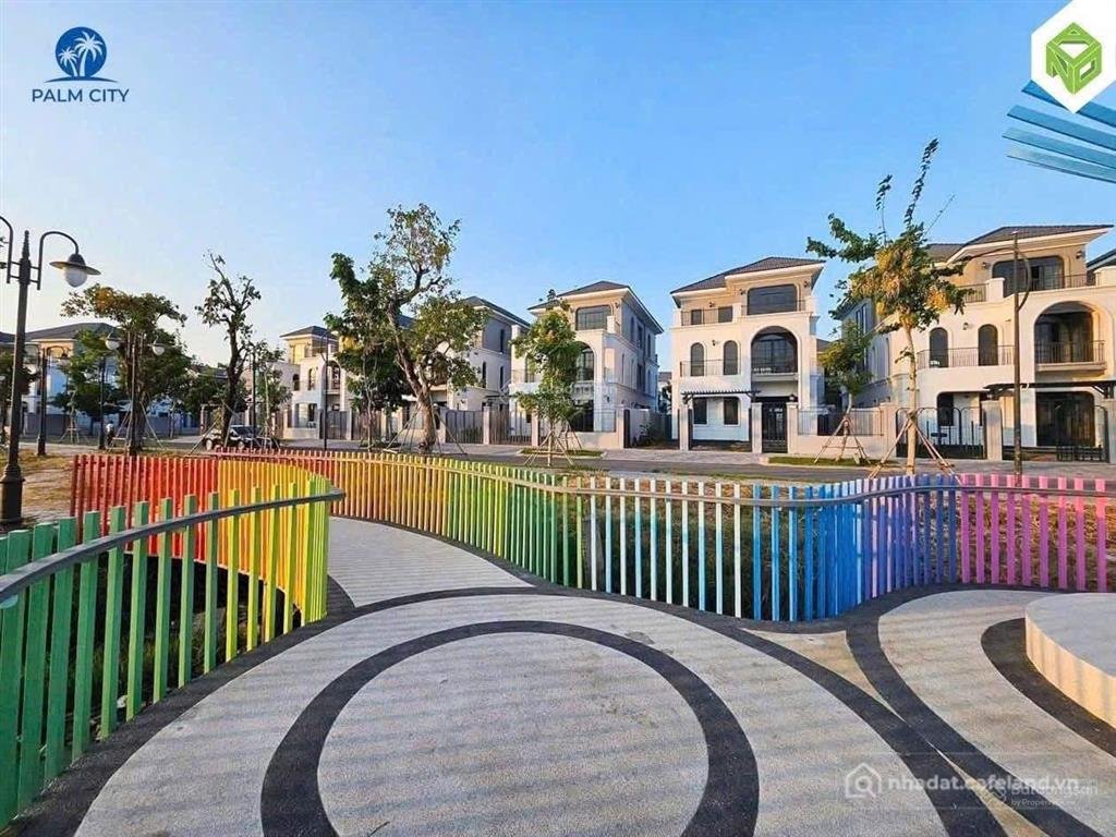 Bán nhà riêng: Chỉ 80 triệu/m2 đất tặng nhà, nhà phố palm city ngay nút giao cao