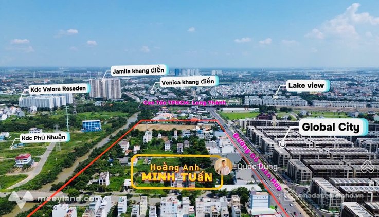 Bán đất thổ cư: Săn hàng giá tốt tại KDC Kiến Á P Phước Long B - Sổ đỏ cá nhân -