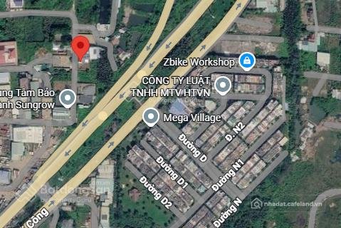 Bán đất thổ cư: Bán đất tại võ chí công, 600m2, ngay gần mega village, đất vuông