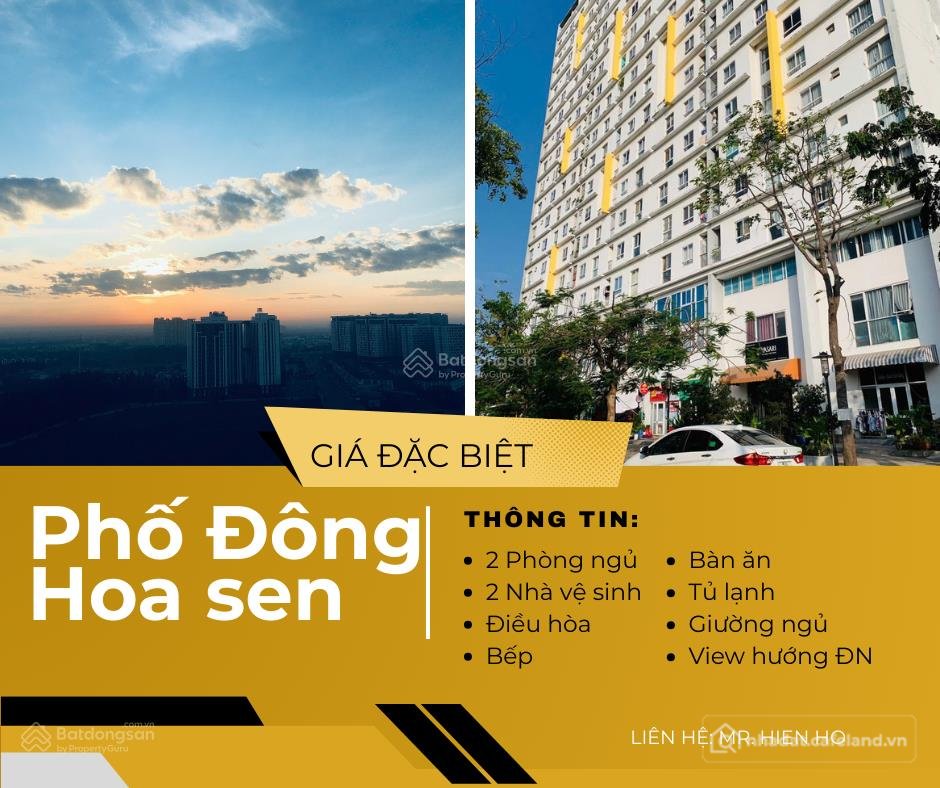Bán căn hộ chung cư: Bán căn hộ chung cư phố đông hoa sen, tầng cao view đông na