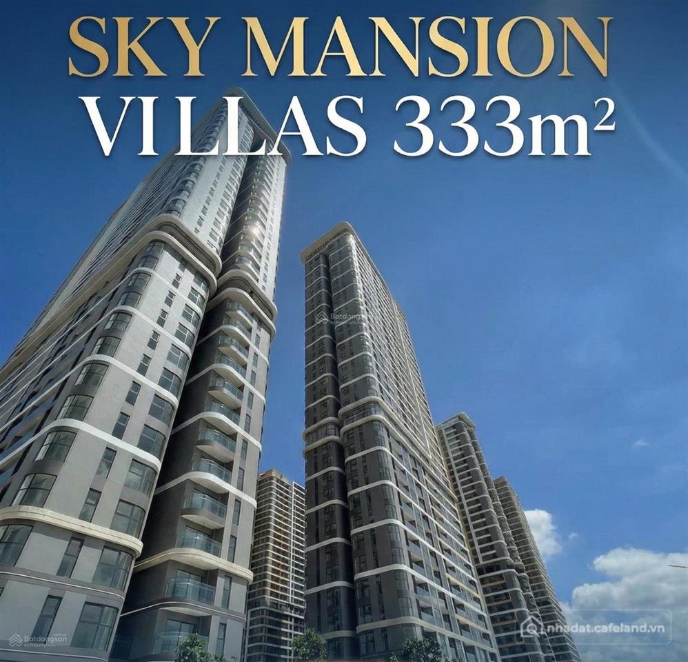 Bán căn hộ chung cư: Sky mansion villas 333m² the beverly, căn hộ độc bản, phân 