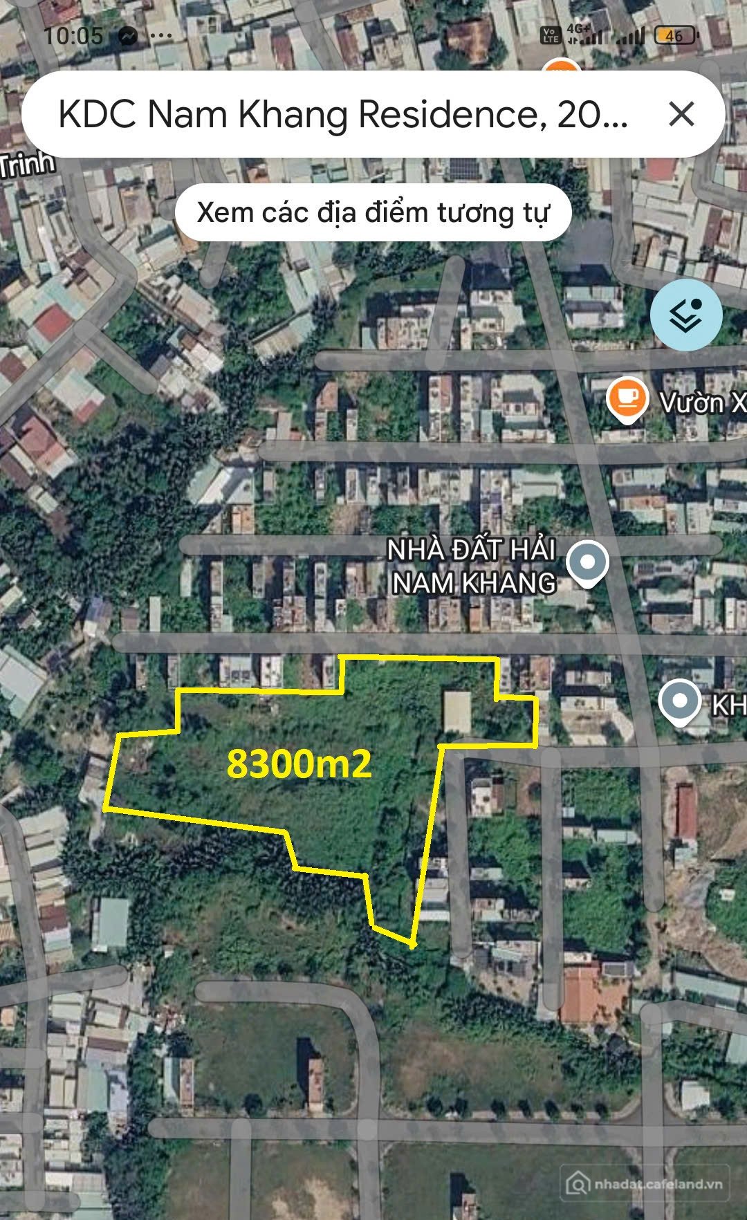 Bán đất thổ cư: Bán Gấp Quỹ Đất 8300m2 Nguyễn Duy Trinh Long Trường Quận 9 Giá C