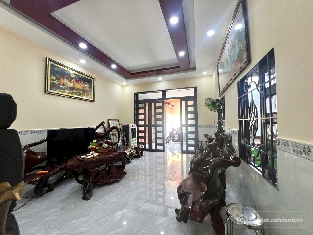 Bán nhà riêng:  BÁN NHÀ C4 - 130M2( 6.4*21), FULL THỔ, CÔNG NHẬN ĐỦ - NHÀ MỚI, 