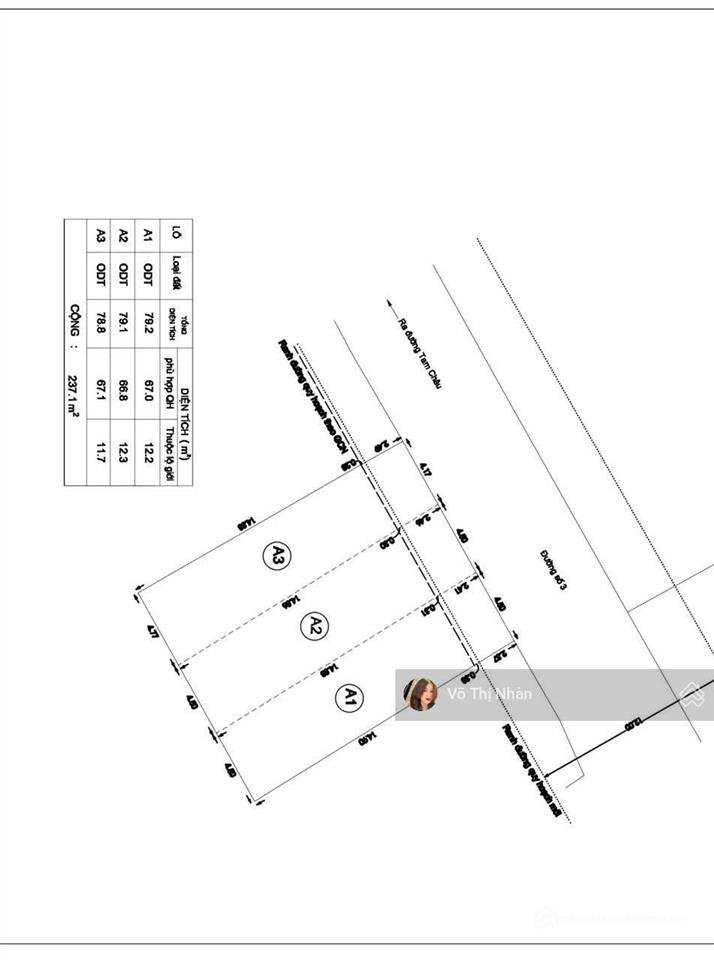 Bán đất thổ cư: Bán 2 nền liền kề mtkd đường 3 cạnh bệnh viện thủ đức giá 6 tỷ/ 