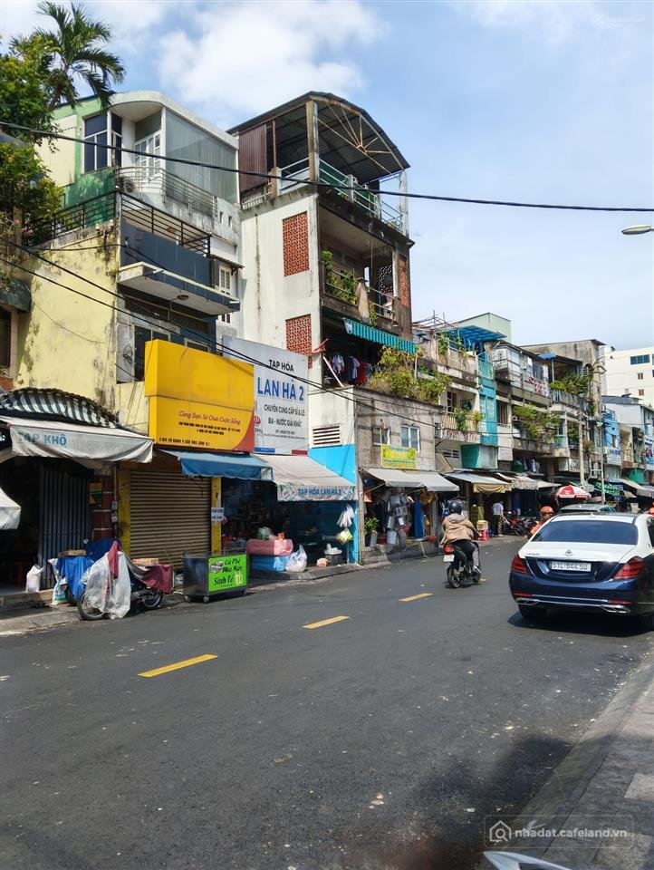 Bán nhà riêng: Bán nhà 1 trệt 3 lầu đường nguyễn thái học q1, chợ cầu muối