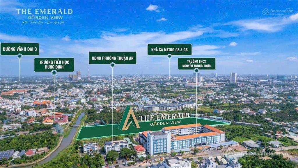 Bán căn hộ chung cư: The emerald garden view chỉ 1,39 tỷ/căn, trả góp 7 triệu/th